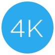 Ultra HD 4K resolution