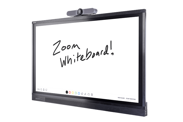 Zoom Whiteboarding on the Avocor interactive displays