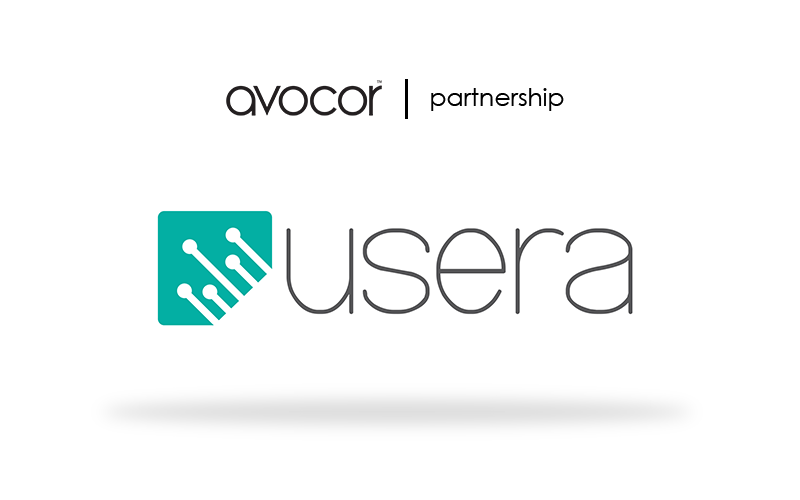Usera logo with Avocor partnership