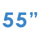 Brand new 55