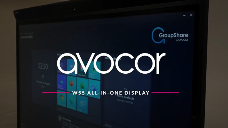 Avocor W55 all-in-one collaboration display
