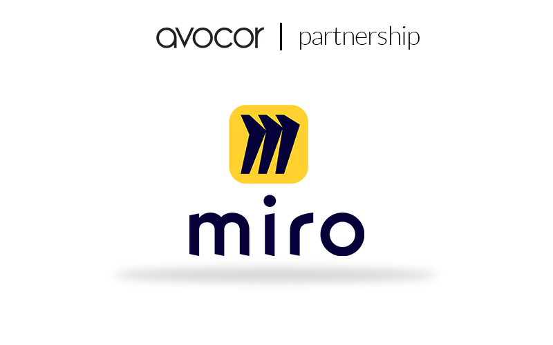 Avocor partners with collaboration software provider Miro