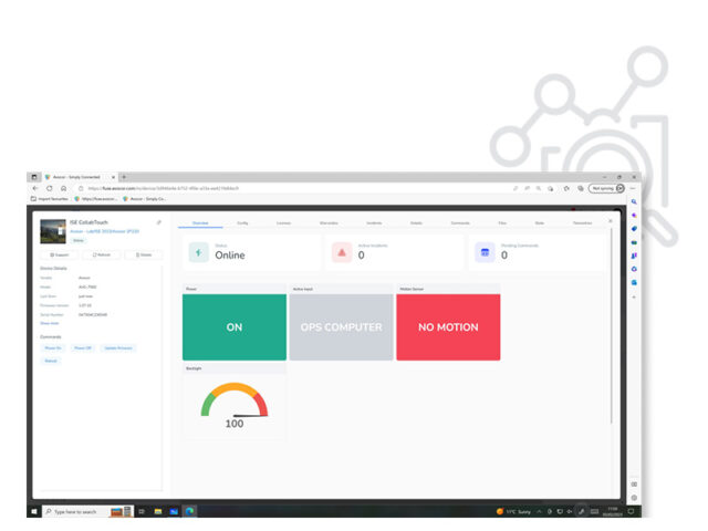 Android Fuse Interface Avocor FUSE: Cloud-Based Remote Management Platform