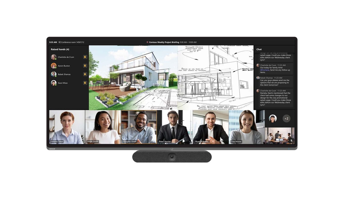 Avocor L Series | 21:9 Ultra-wide Touch & Non-Touch Displays