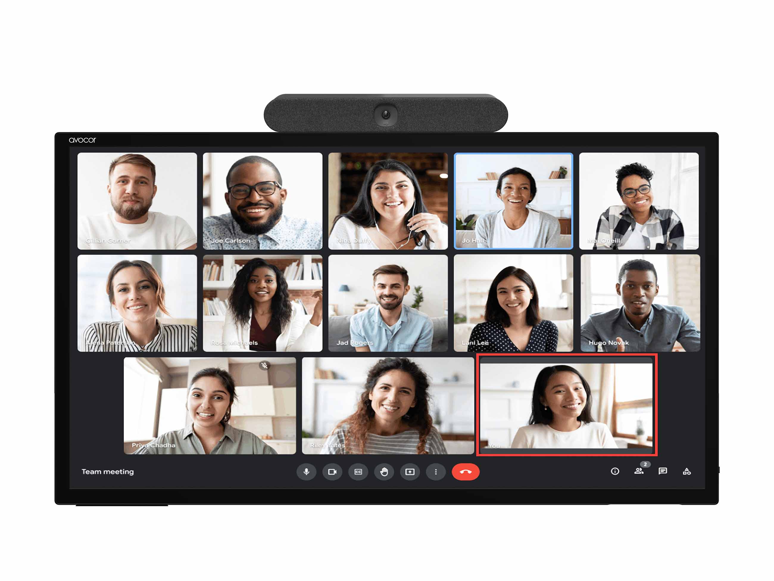 Avocor Collabtouch with Logitech