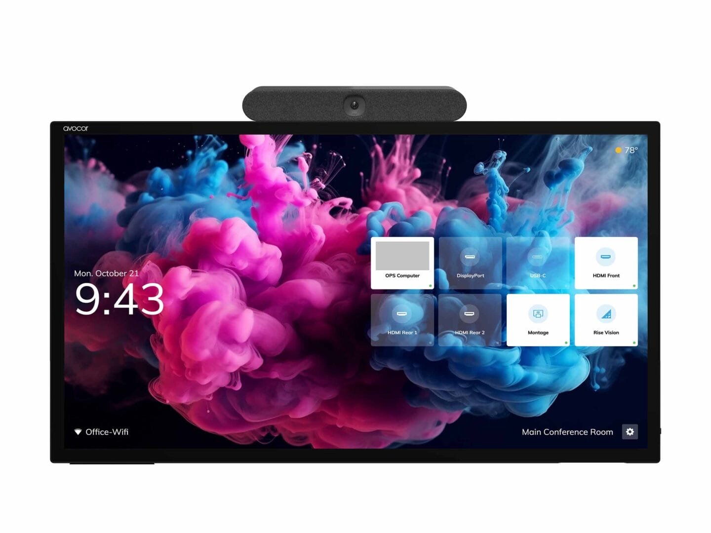 Avocor CollabTouch with Logitech