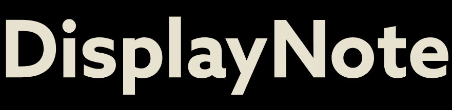 DisplayNote Logo