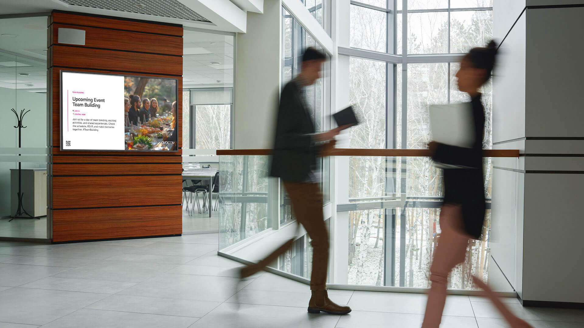 Avocor Display Solutions for Open Areas & Common Spaces